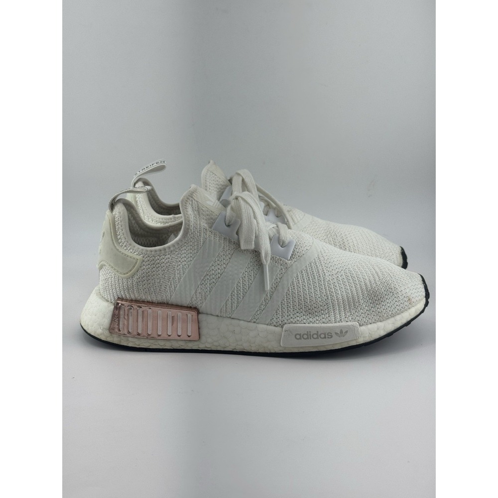 Adidas NMD_R1 white and rose gold EE5173 Women's size 9.5